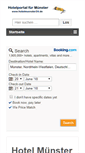 Mobile Screenshot of hotelmuenster24.de